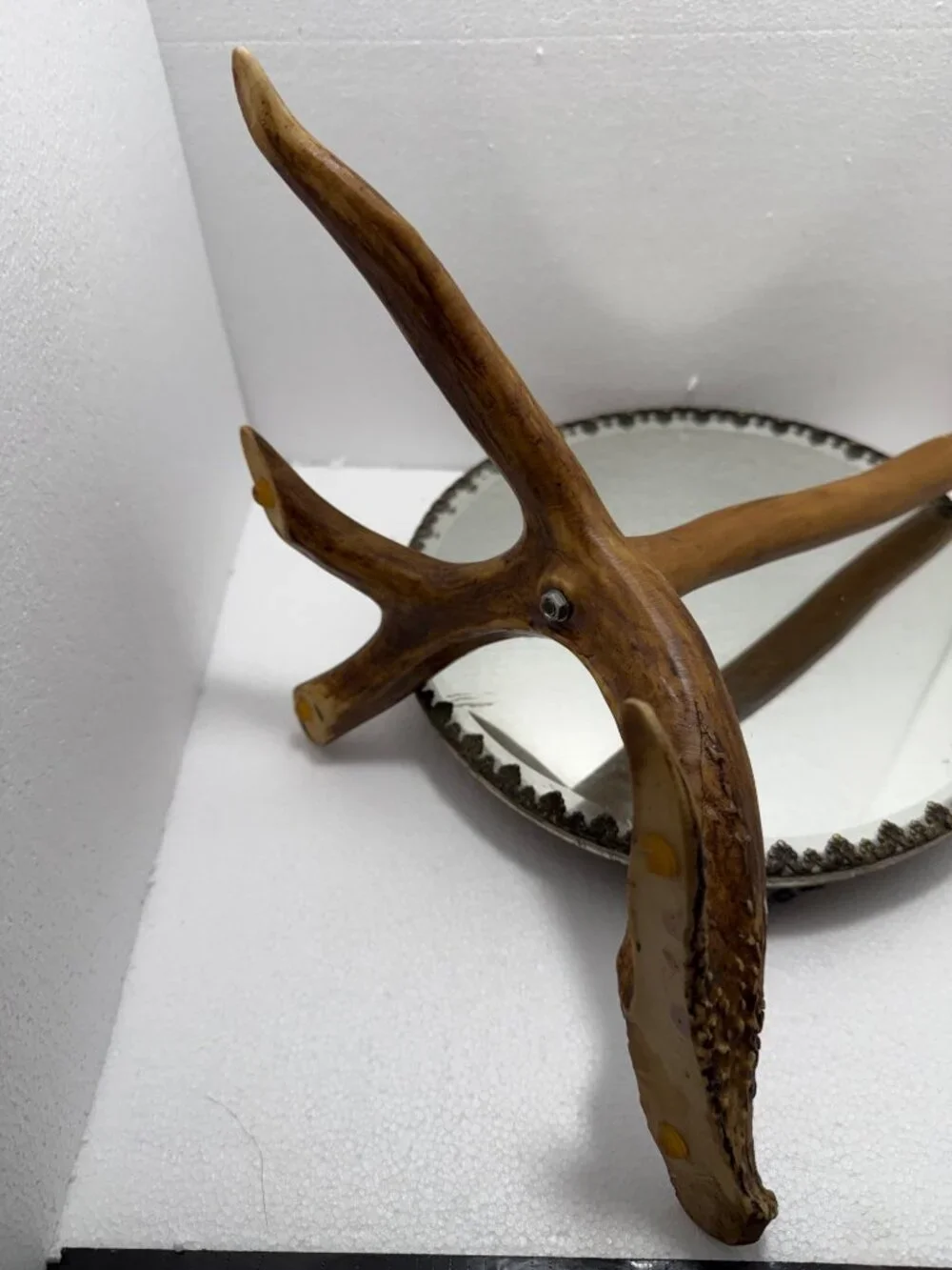 Deer Antler Paper Towel Holder Rustic Country Vintage